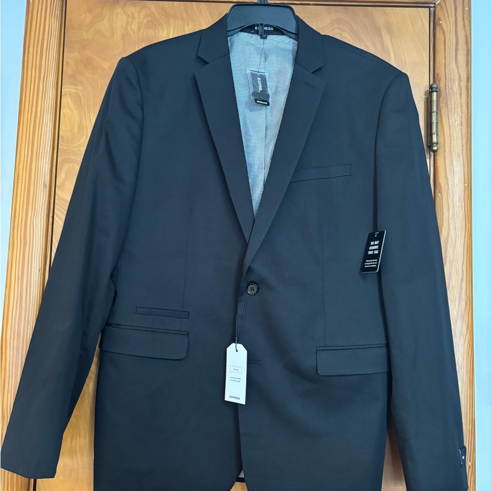 Express Men's Slim Black Blazer